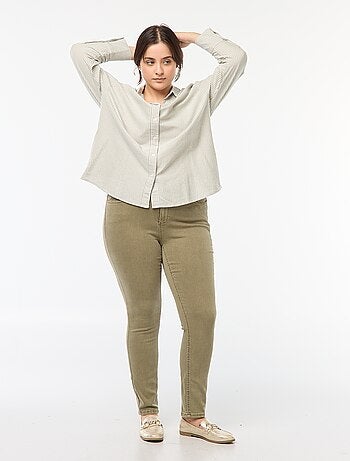 Pantalón skinny de tiro alto