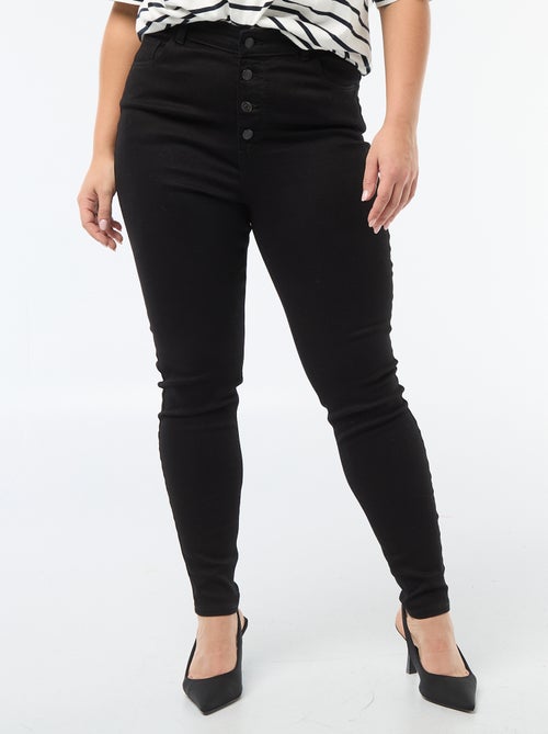 Pantalón skinny de tiro muy alto - L30 - Kiabi