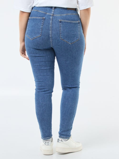 Pantalón skinny elástico - 5 bolsillos - L30 - Kiabi