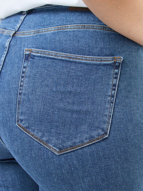 Pantalón skinny elástico - 5 bolsillos - L30 - Kiabi