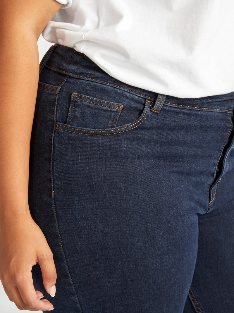 Pantalón skinny stretch - 5 bolsillos - L30 AZUL - Kiabi