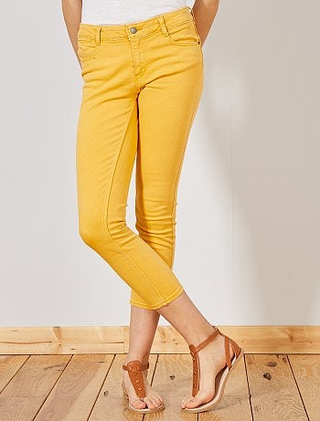 Pantalón skinny tobillero push-up - Kiabi