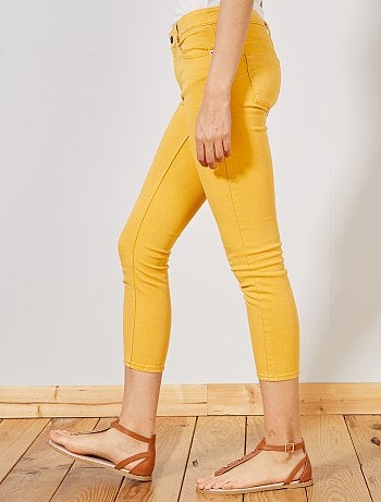 Pantalón skinny tobillero push-up - Kiabi