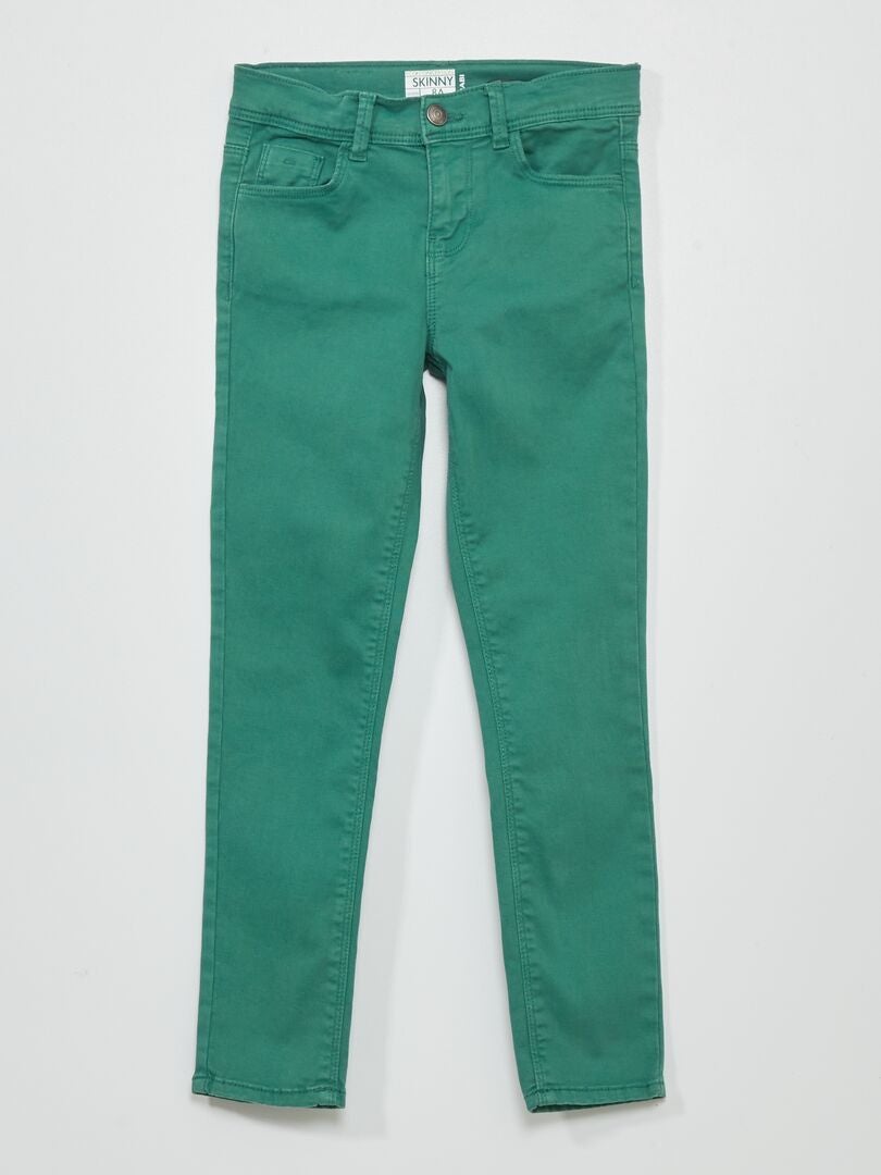 Pantalón skinny VERDE - Kiabi