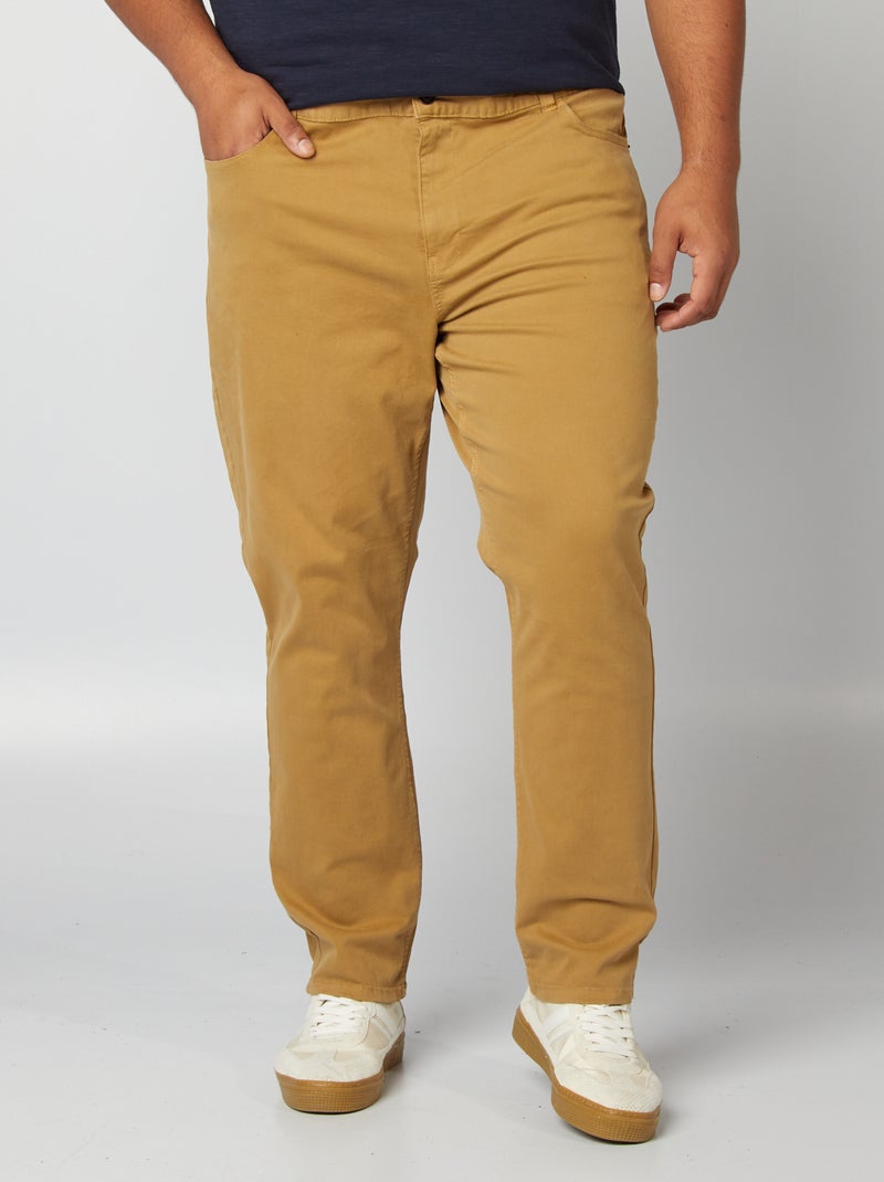 Pantalón slim - L32 VERDE - Kiabi