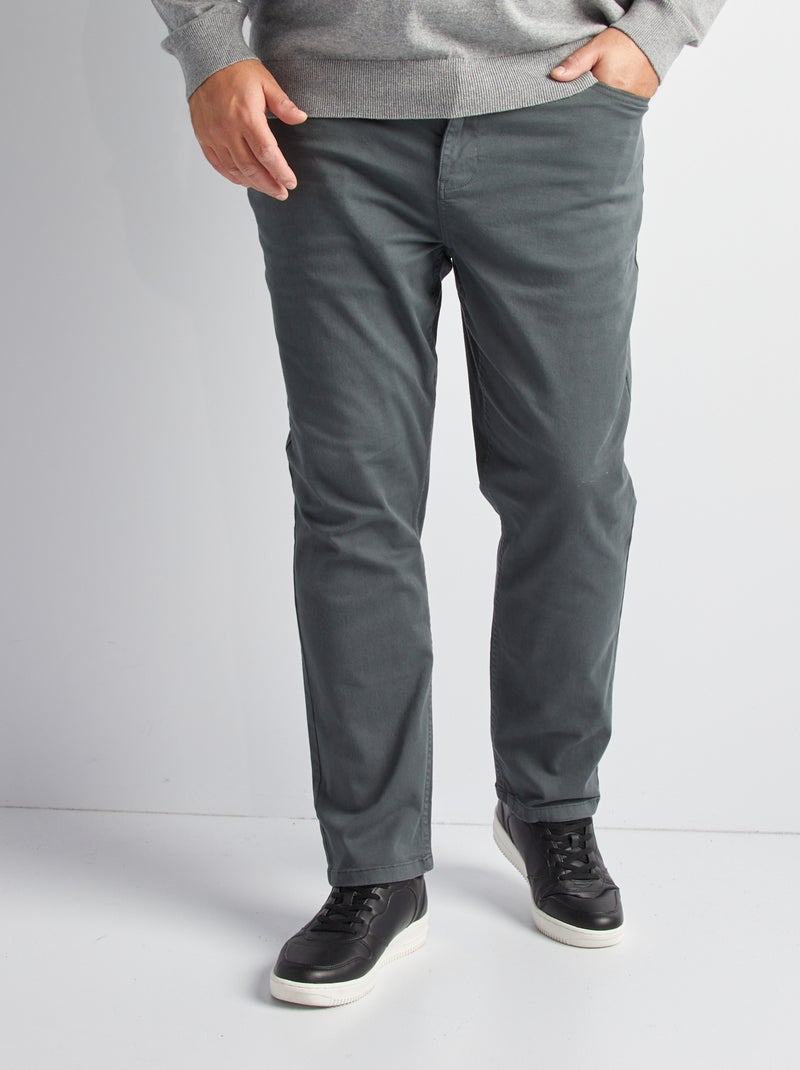 Pantalón slim - L32 VERDE - Kiabi