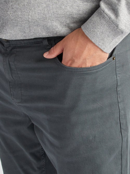 Pantalón slim - L32 - Kiabi