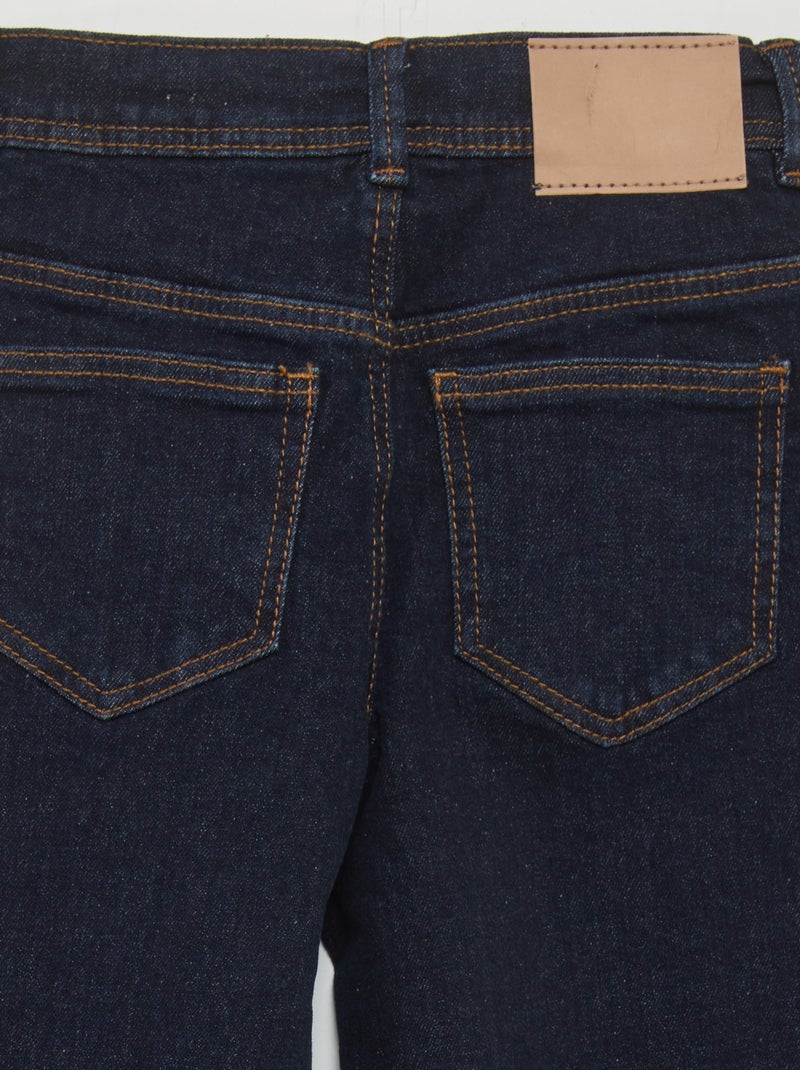 Pantalón slim 5 bolsillos AZUL - Kiabi