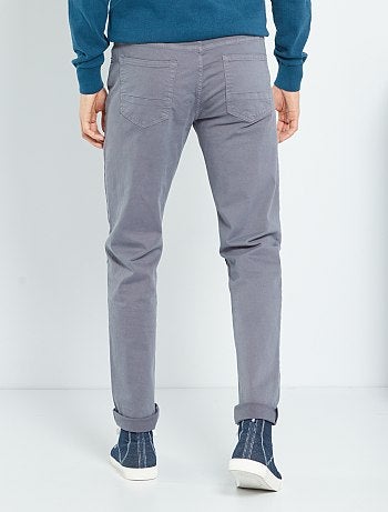 Pantalones de - gris - Kiabi