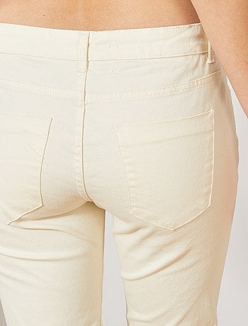 Pantalón slim 7/8 - Kiabi