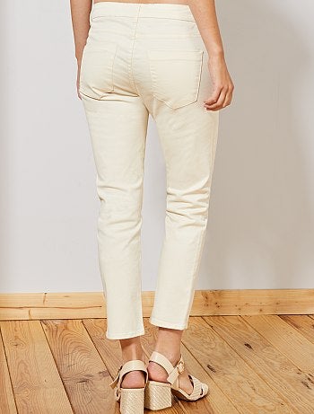 Pantalón slim 7/8 - Kiabi