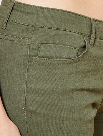 Pantalón slim 7/8 - Kiabi
