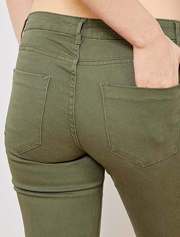 Pantalón slim 7/8 - Kiabi