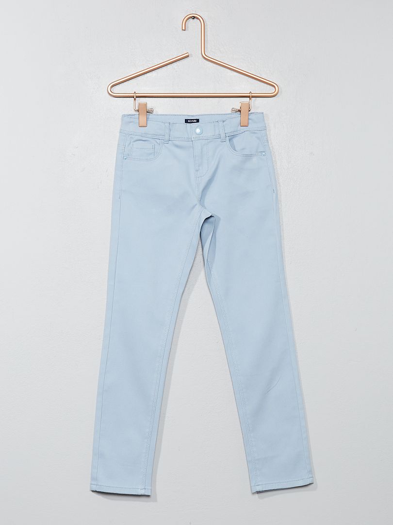 Pantalón slim azul gris - Kiabi