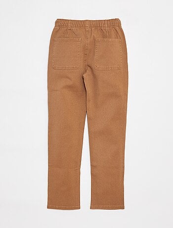 Pantalón slim con cintura ajustable