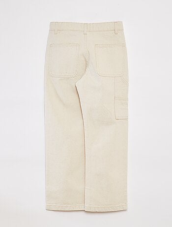 Pantalón slim con cintura ajustable