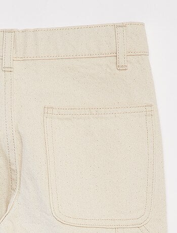 Pantalón slim con cintura ajustable
