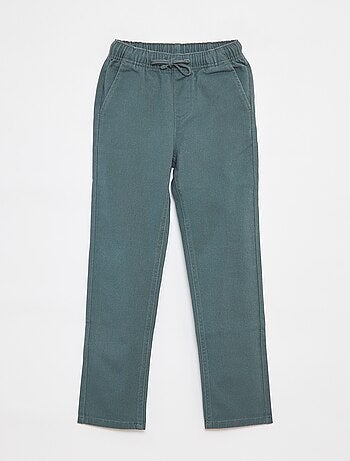 Pantalón slim con cintura ajustable