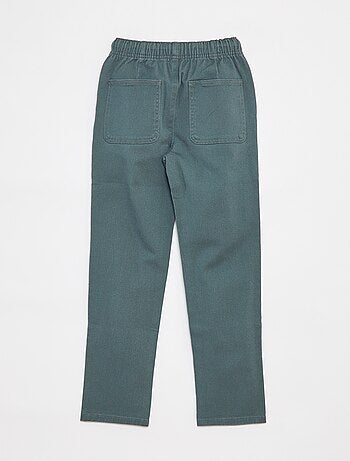 Pantalón slim con cintura ajustable