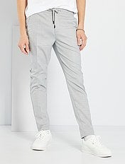 Pantalon cintura elastica hombre con descuentos | Kiabi