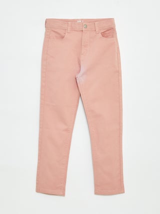 Pantalón slim corte ajustado 4 bolsillos