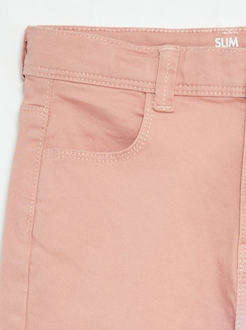 Pantalón slim corte ajustado 4 bolsillos - Kiabi