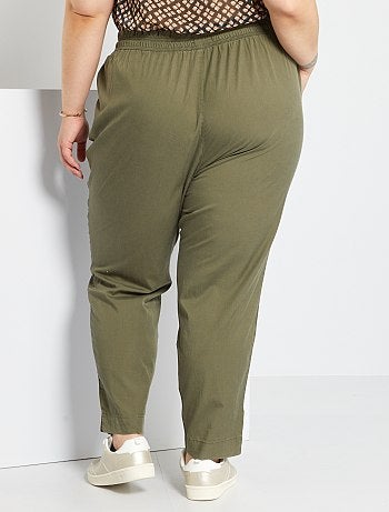 Pantalones de - caqui - Kiabi