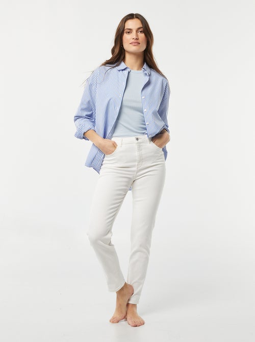 Pantalón slim de vaquero - L30 - Kiabi