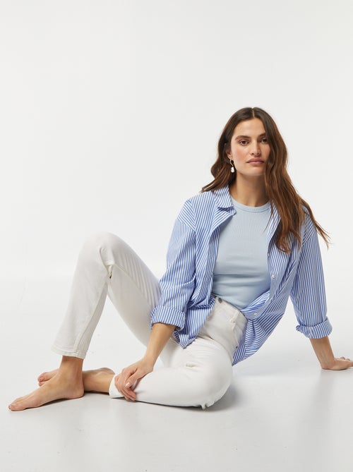 Pantalón slim de vaquero - L30 - Kiabi