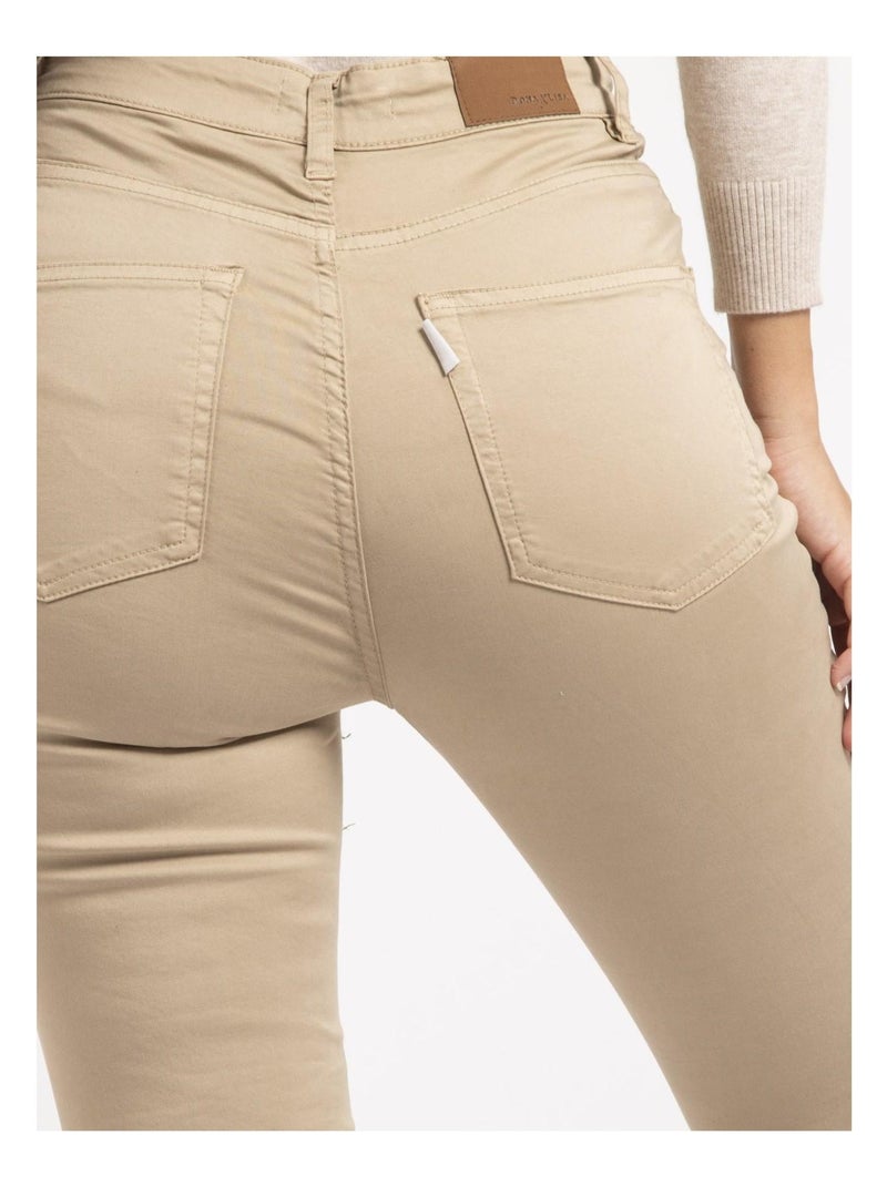 Pantalón slim EDITH Crudo - Kiabi