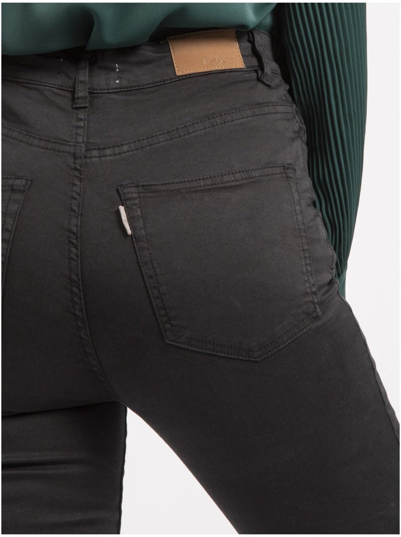 Pantalón slim EDITH Negro - Kiabi