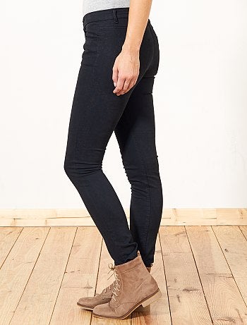 Mujer talla 34 a 48 - Pantalón slim elástico con 5 bolsillos - Kiabi