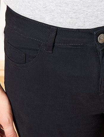 Mujer talla 34 a 48 - Pantalón slim elástico con 5 bolsillos - Kiabi