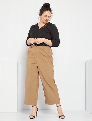 Pantalones de - marrón - Kiabi