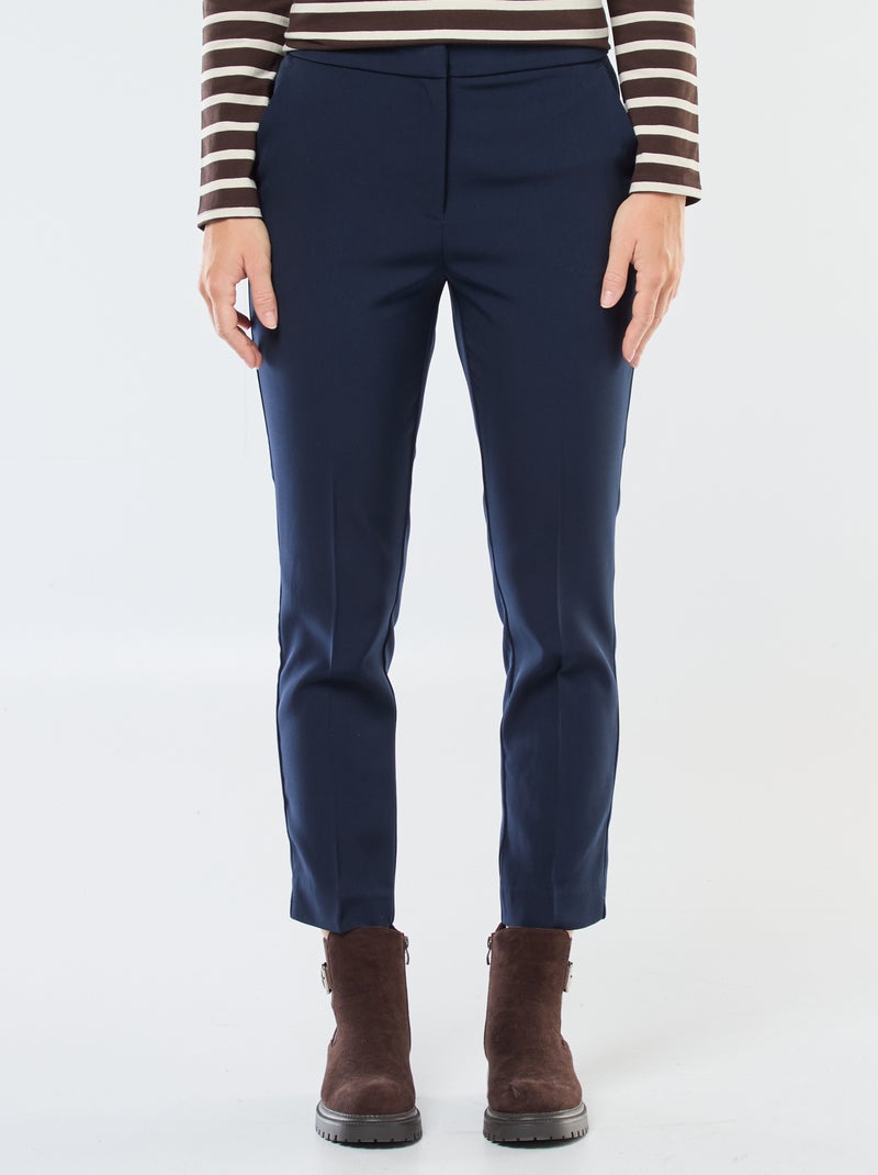 Pantalón slim fit Azul - Kiabi