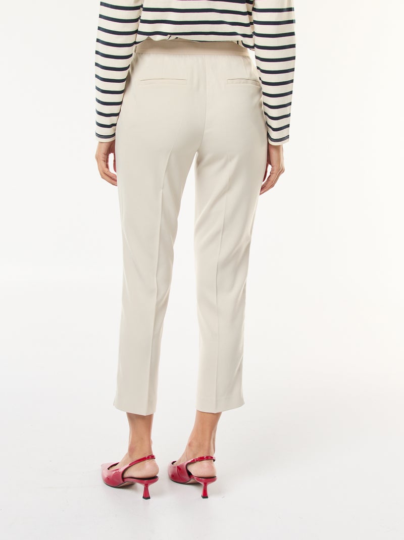 Pantalón slim fit Gris - Kiabi