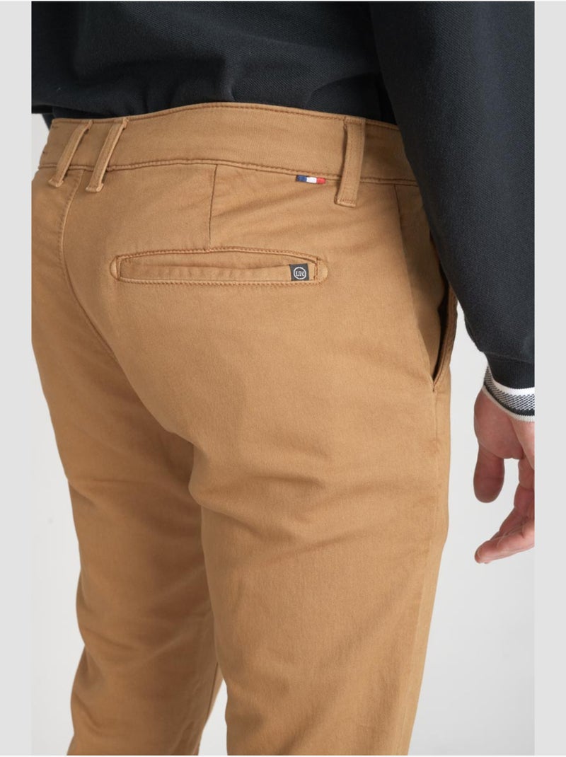 Pantalón slim JOGG Marrón - Kiabi