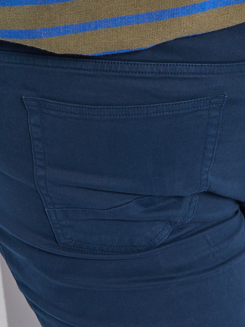 Pantalón slim L30 AZUL - Kiabi