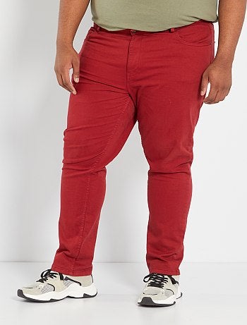 Pantalones de - rojo - Kiabi