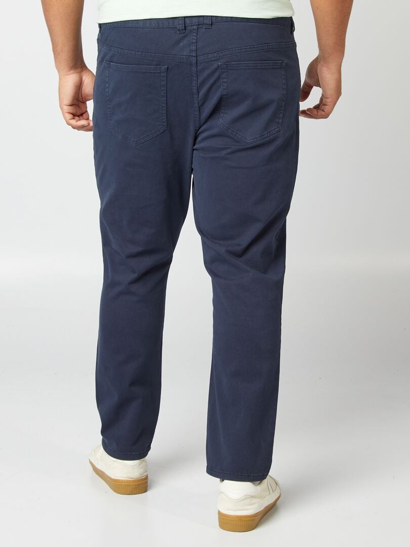 Pantalón slim L32 AZUL - Kiabi