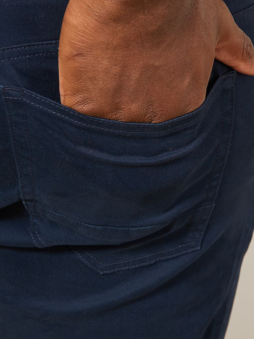 Pantalón slim L32 AZUL - Kiabi
