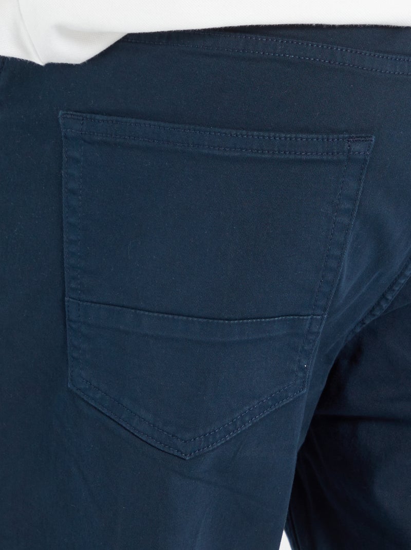 Pantalón slim L36 +1,90 m AZUL - Kiabi