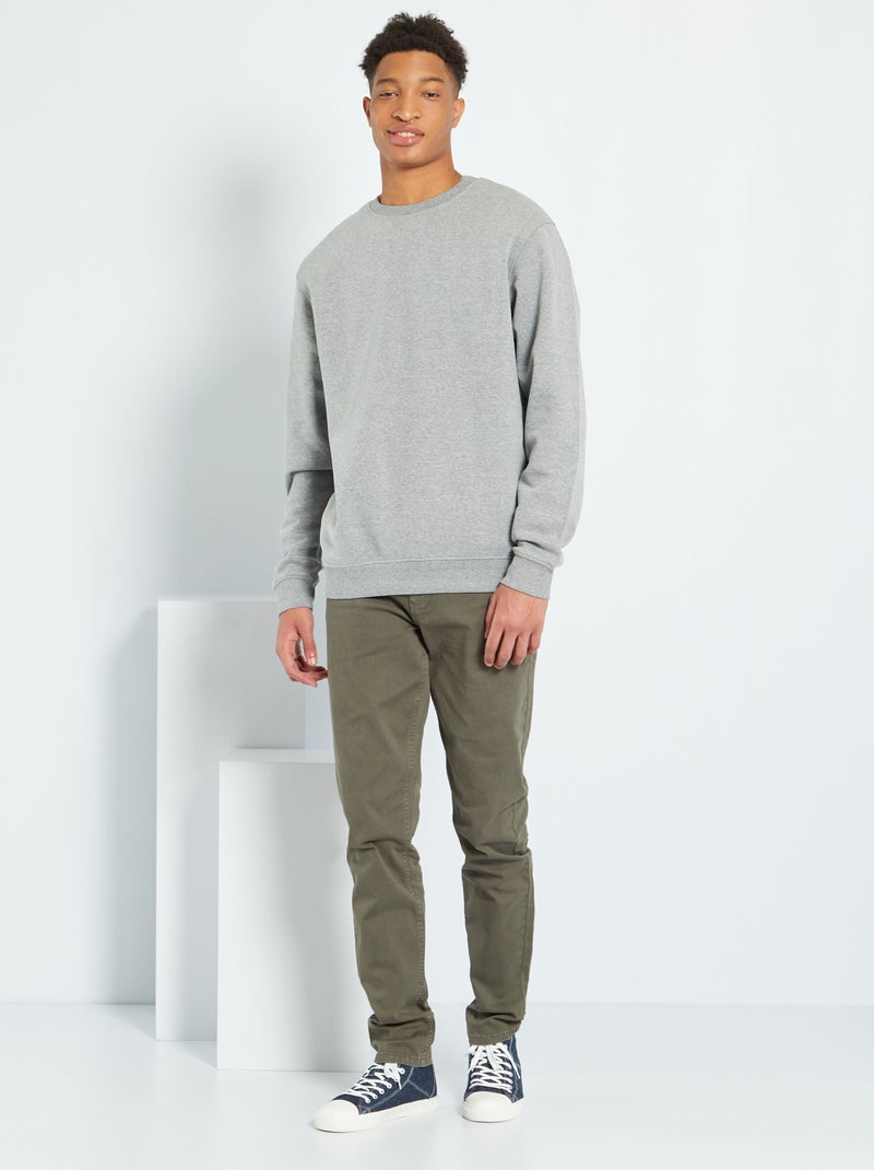 Pantalón slim L36 +1,90 m KAKI - Kiabi
