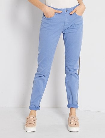 Pantalón slim multibolsillos - Kiabi