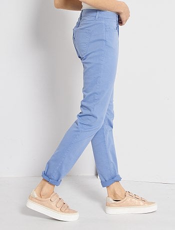 Pantalón slim multibolsillos - Kiabi