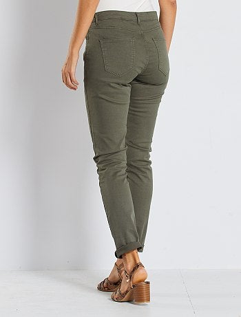 Pantalón slim multibolsillos - Kiabi