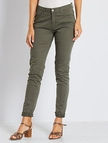 Pantalón slim multibolsillos - Kiabi