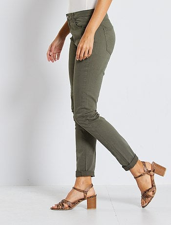 Pantalón slim multibolsillos - Kiabi