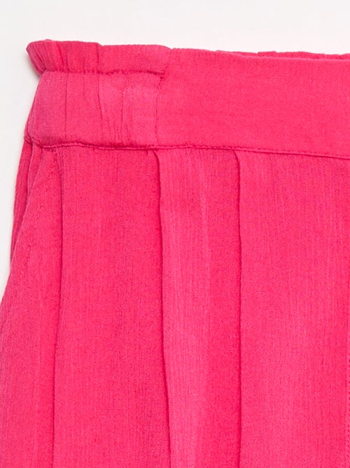 Pantalón smart ligero liso - Kiabi Pantalón smart ligero liso - Kiabi