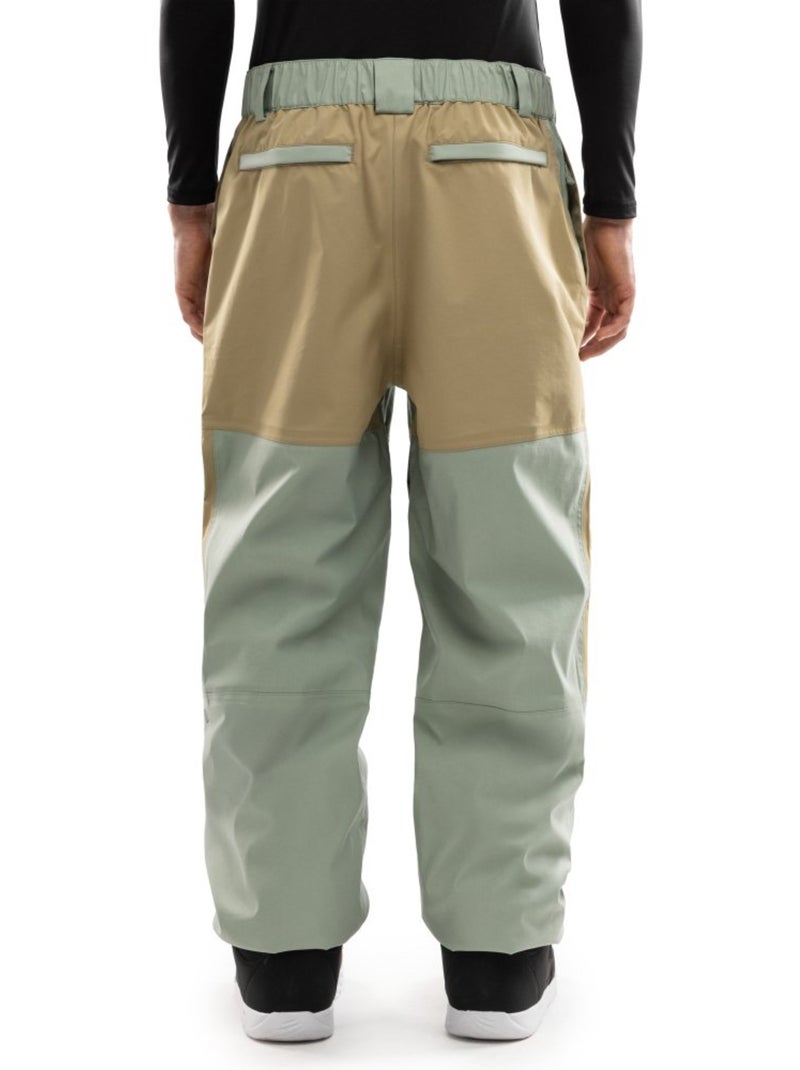 Pantalón snowboard oversize hombre hombre p4 yama olive Verde - Kiabi